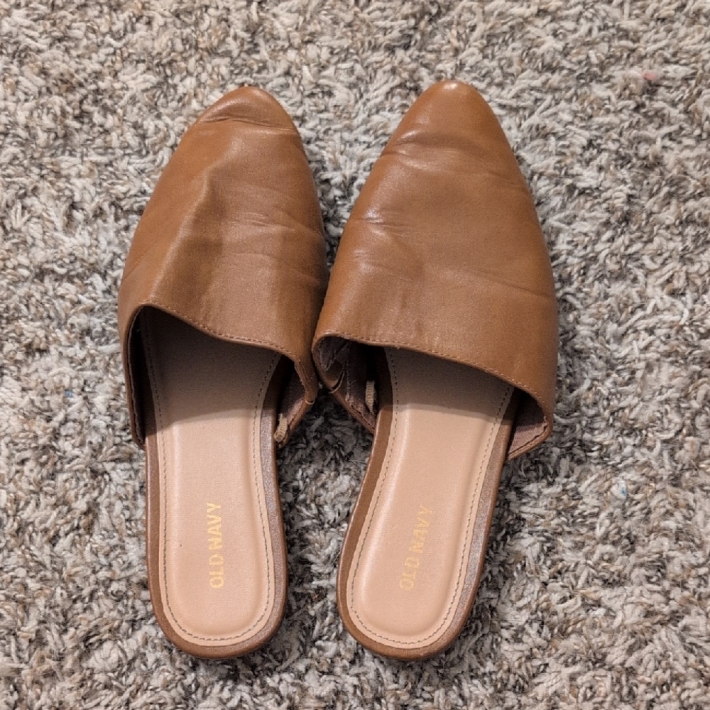 Old Navy Women's Brown Mules